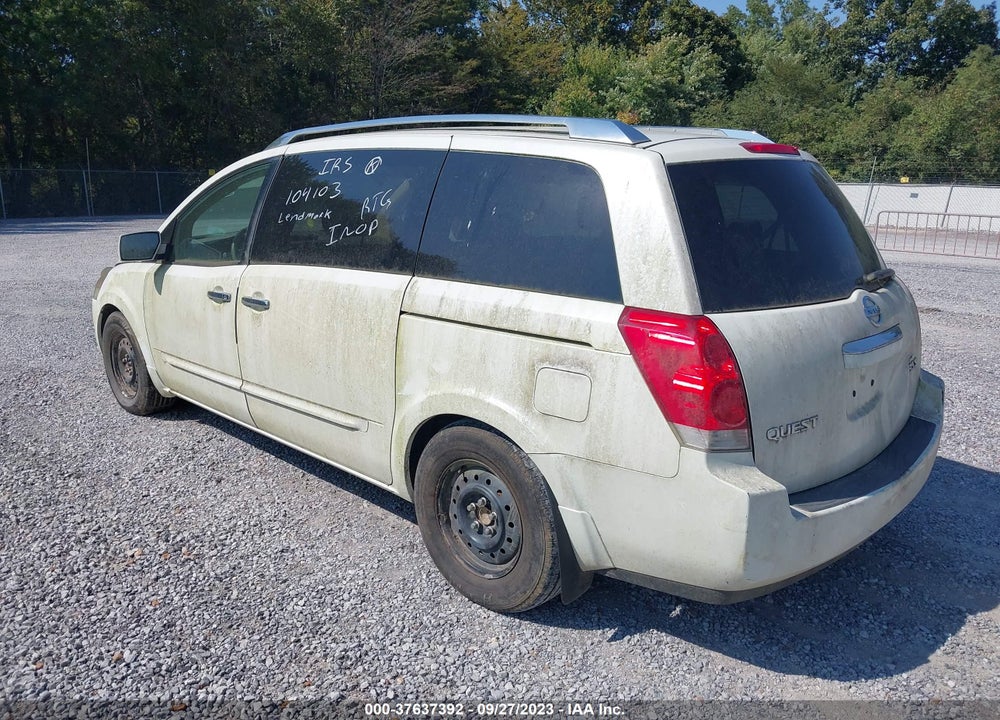 2009 NISSAN QUEST 3.5 S VIN: 5N1BV28U19N104103
