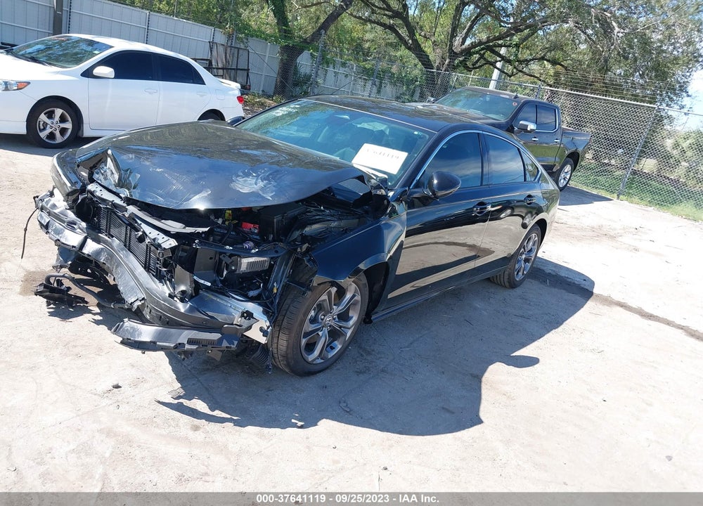 2023 HONDA ACCORD HYBRID EX-L VIN: 1HGCY2F62PA050580