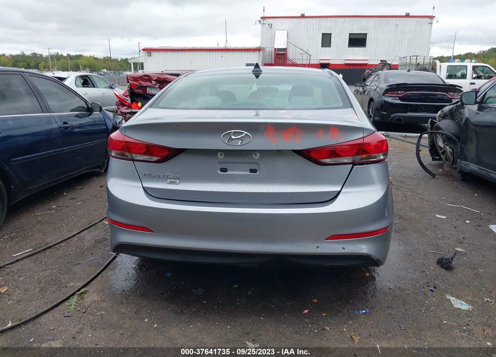 2017 HYUNDAI ELANTRA SE VIN: 5NPD74LF3HH162238