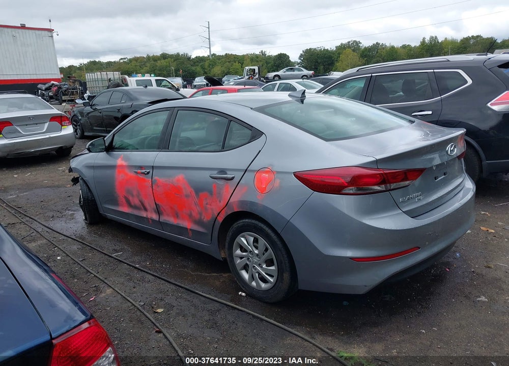 2017 HYUNDAI ELANTRA SE VIN: 5NPD74LF3HH162238