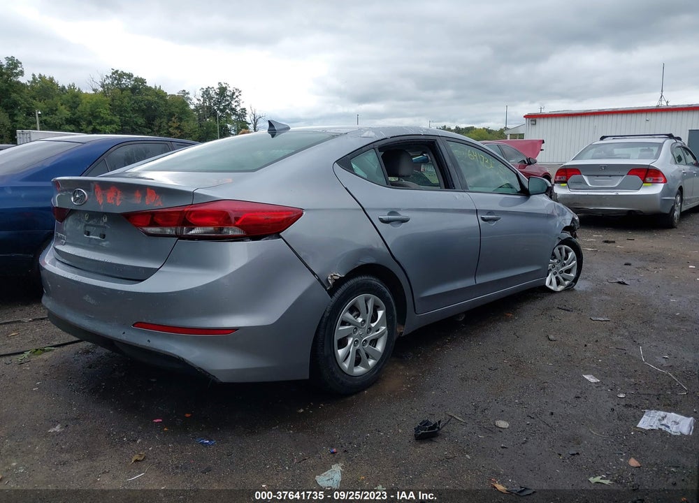 2017 HYUNDAI ELANTRA SE VIN: 5NPD74LF3HH162238