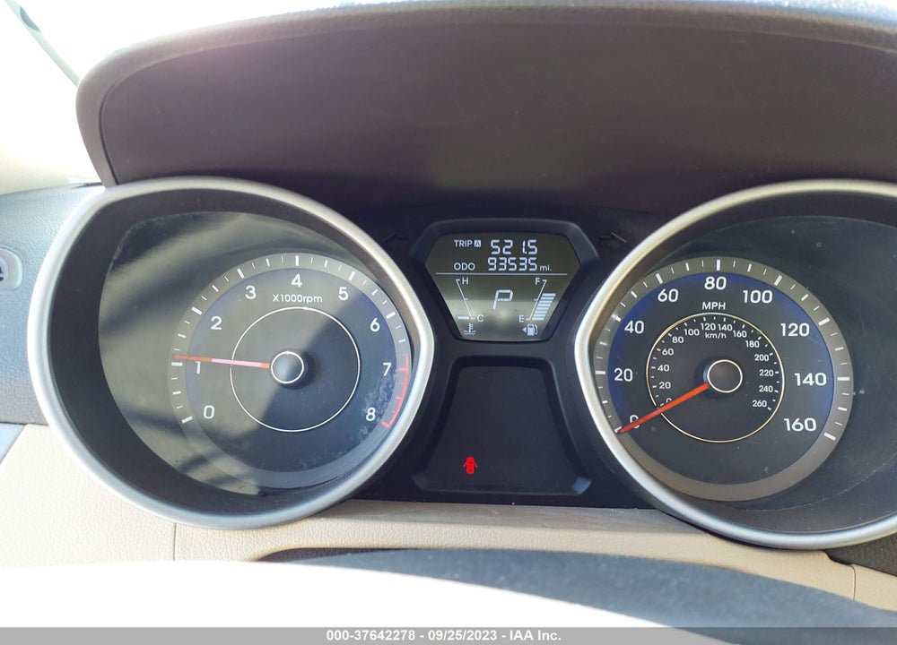2011 HYUNDAI ELANTRA GLS (ULSAN PLANT) VIN: KMHDH4AE0BU099485