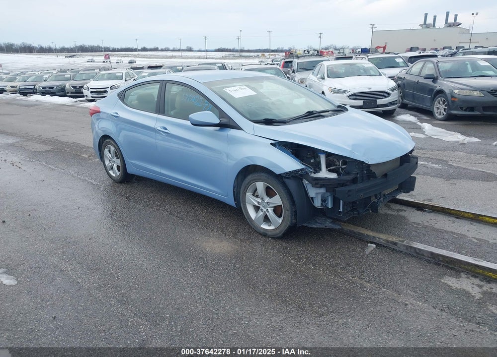 2011 HYUNDAI ELANTRA GLS (ULSAN PLANT) VIN: KMHDH4AE0BU099485