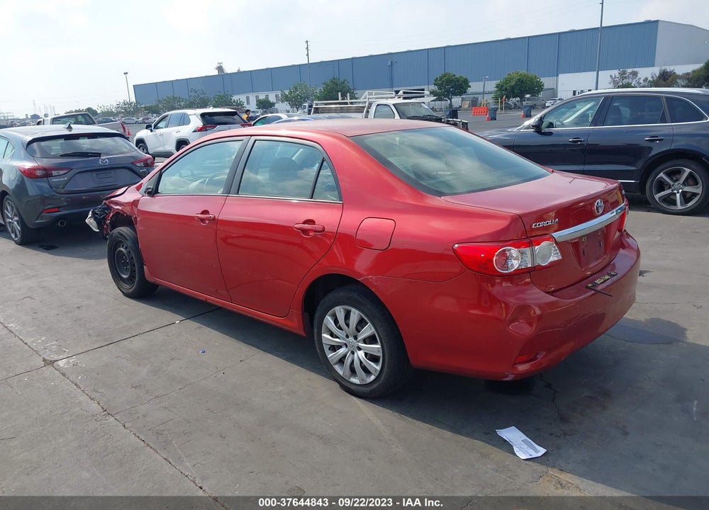 2012 TOYOTA COROLLA LE VIN: JTDBU4EE0C9172411