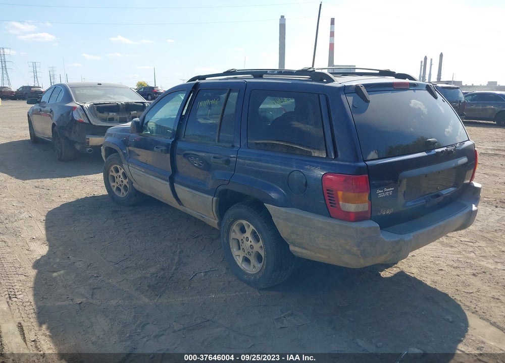 2000 JEEP GRAND CHEROKEE LAREDO VIN: 1J4GW48S0YC413230
