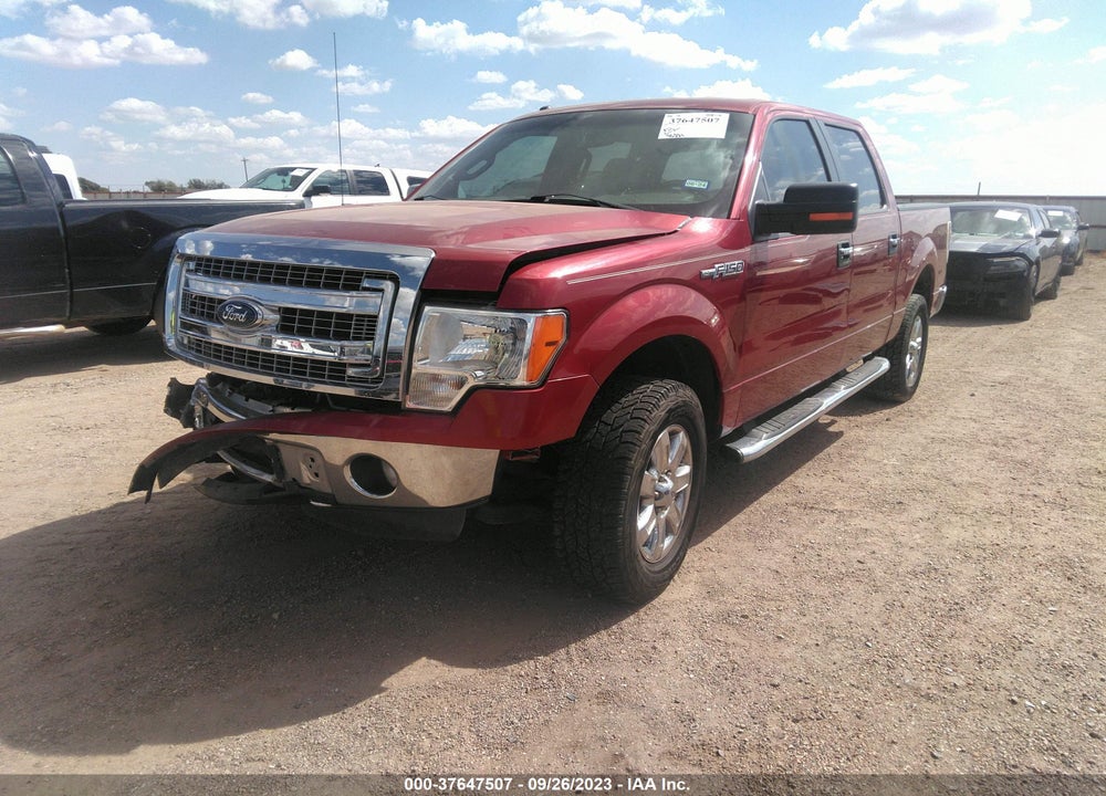 2013 FORD F-150 XLT VIN: 1FTFW1EF1DKE33476