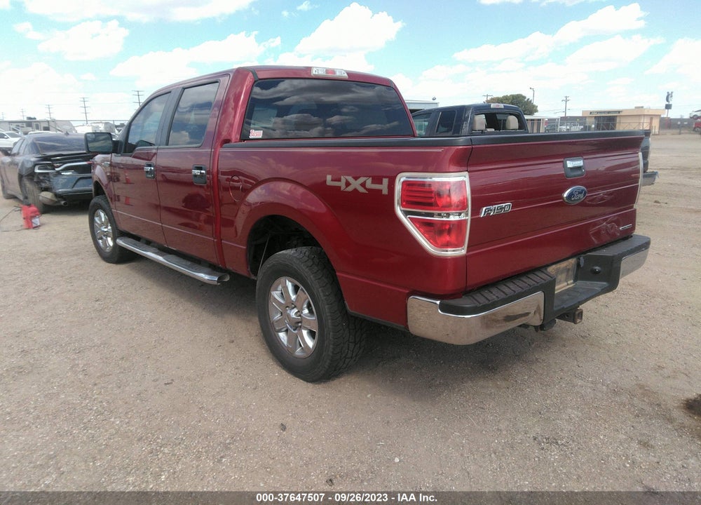 2013 FORD F-150 XLT VIN: 1FTFW1EF1DKE33476