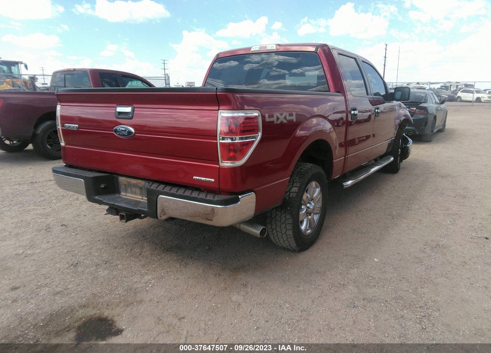 2013 FORD F-150 XLT VIN: 1FTFW1EF1DKE33476