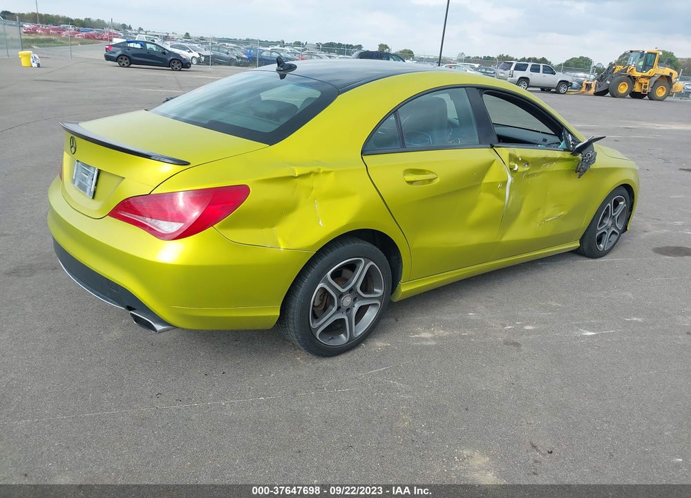 2014 MERCEDES-BENZ CLA 250 VIN: WDDSJ4GB1EN140837