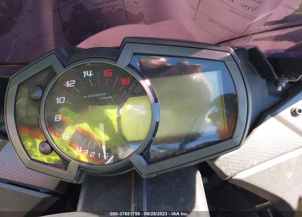 2023 KAWASAKI ZX636 K VIN: JKBZXJH12PA018080
