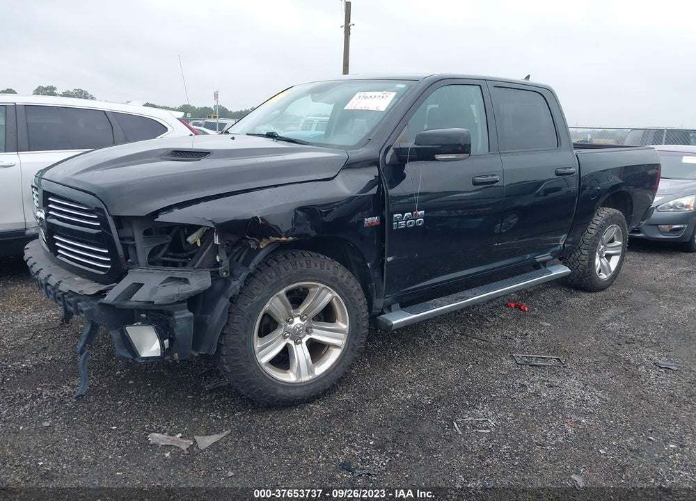 2013 RAM 1500 SPORT VIN: 1C6RR7MT4DS608406
