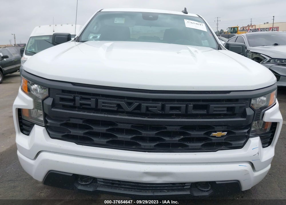 2022 CHEVROLET SILVERADO 1500 2WD SHORT BED CUSTOM VIN: 3GCPABEK7NG528445