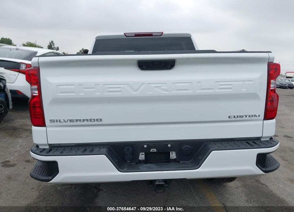 2022 CHEVROLET SILVERADO 1500 2WD SHORT BED CUSTOM VIN: 3GCPABEK7NG528445