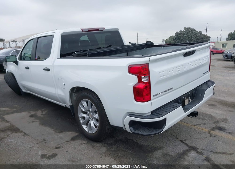 2022 CHEVROLET SILVERADO 1500 2WD SHORT BED CUSTOM VIN: 3GCPABEK7NG528445