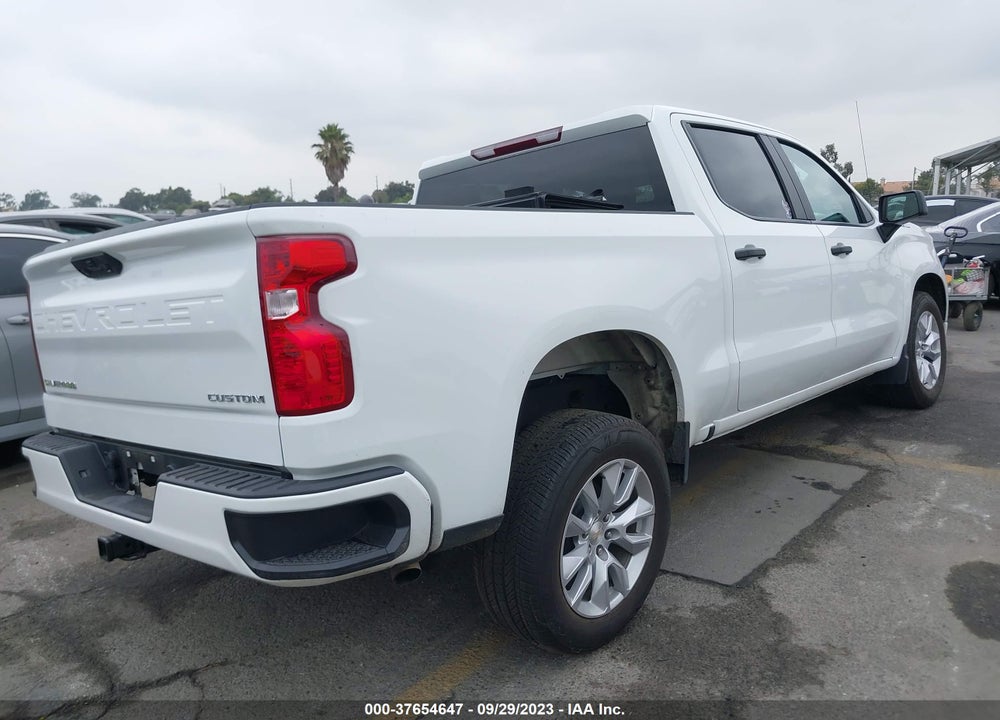 2022 CHEVROLET SILVERADO 1500 2WD SHORT BED CUSTOM VIN: 3GCPABEK7NG528445