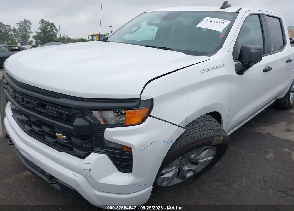 2022 CHEVROLET SILVERADO 1500 2WD SHORT BED CUSTOM VIN: 3GCPABEK7NG528445