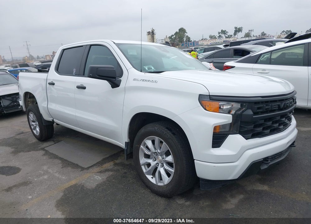 2022 CHEVROLET SILVERADO 1500 2WD SHORT BED CUSTOM VIN: 3GCPABEK7NG528445
