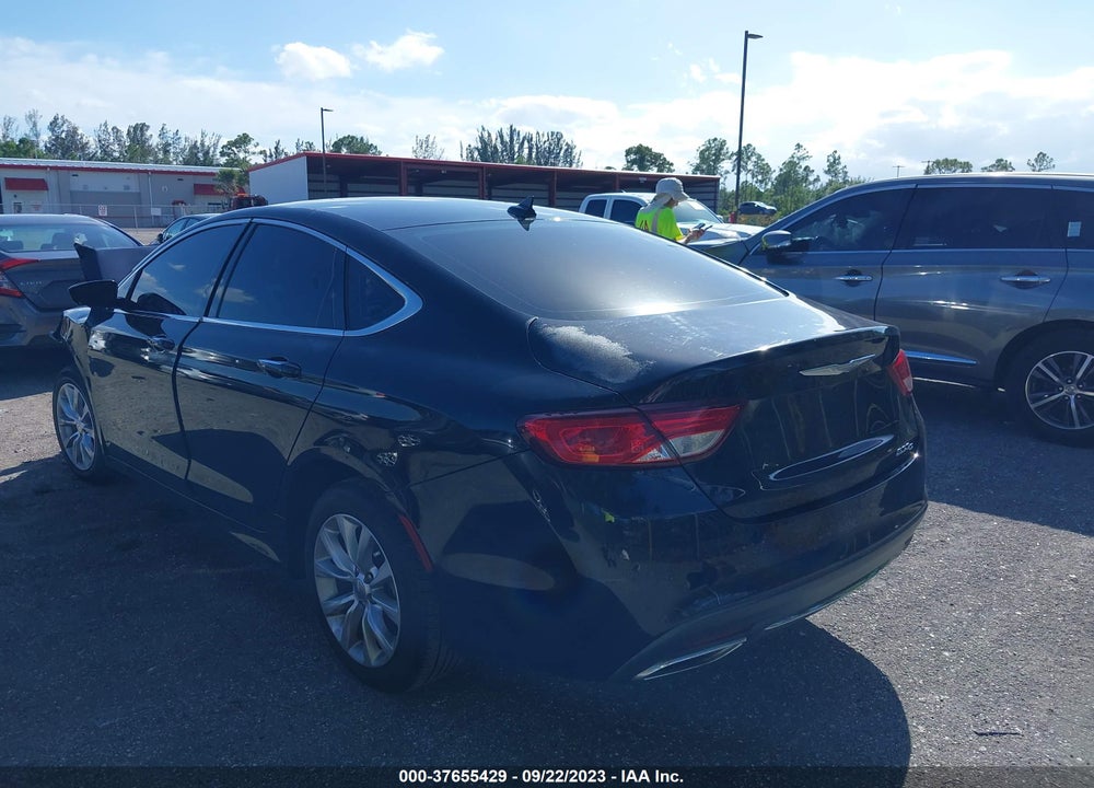 2016 CHRYSLER 200 C VIN: 1C3CCCCG3GN123002
