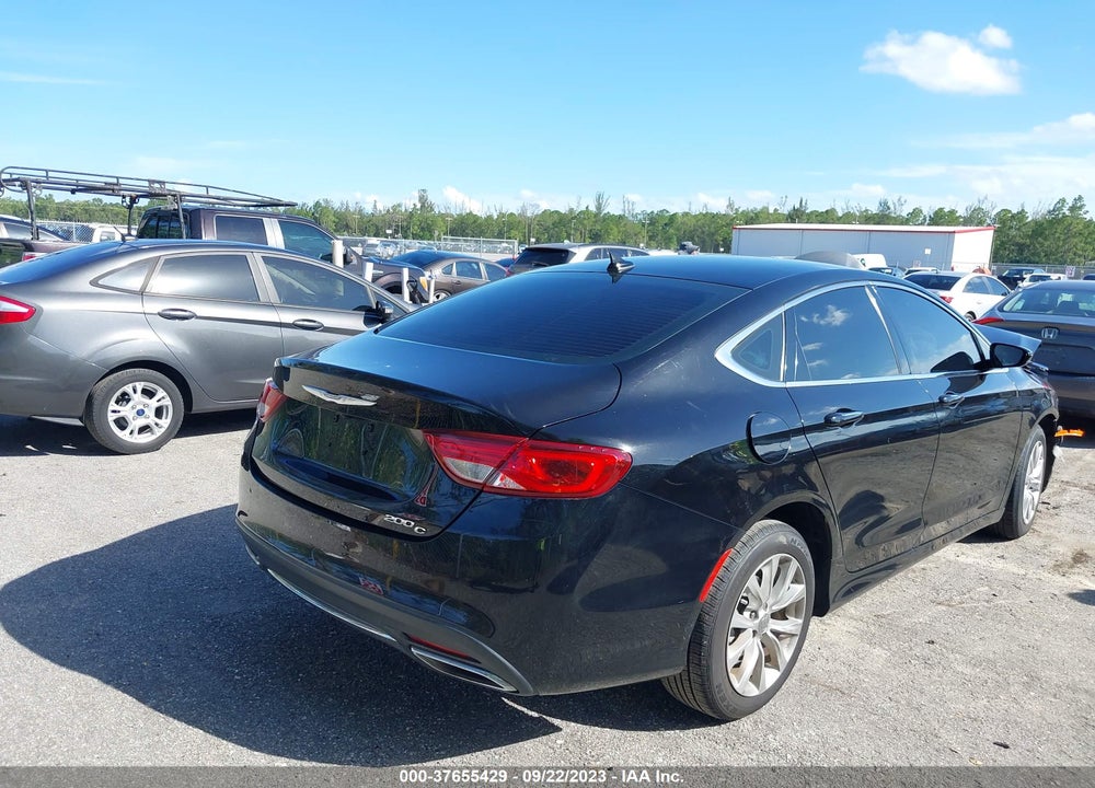 2016 CHRYSLER 200 C VIN: 1C3CCCCG3GN123002