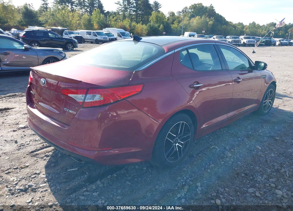 2013 KIA OPTIMA SX VIN: 5XXGR4A6XDG167484