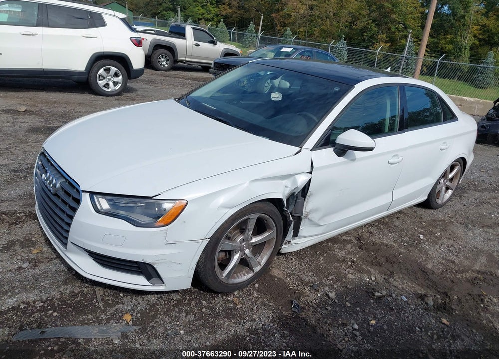 2015 AUDI A3 2.0T PREMIUM VIN: WAUBFGFFXF1006965