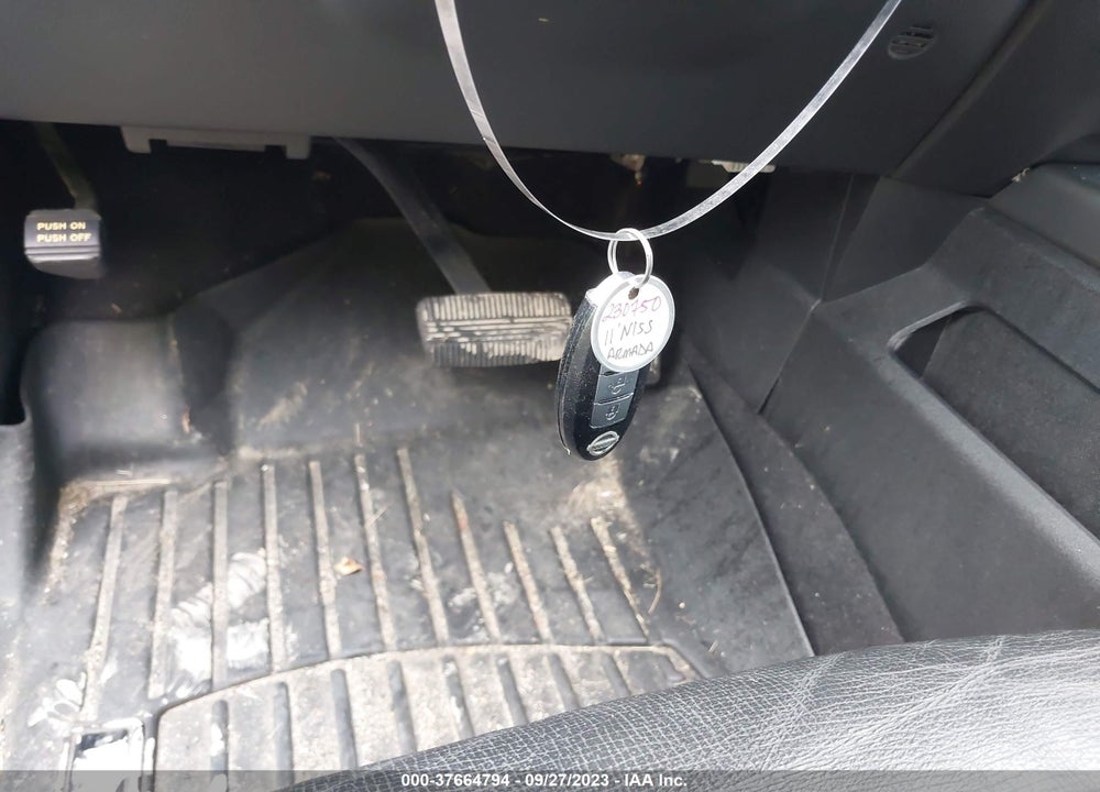 2011 NISSAN ARMADA PLATINUM VIN: 5N1AA0NE4BN604190