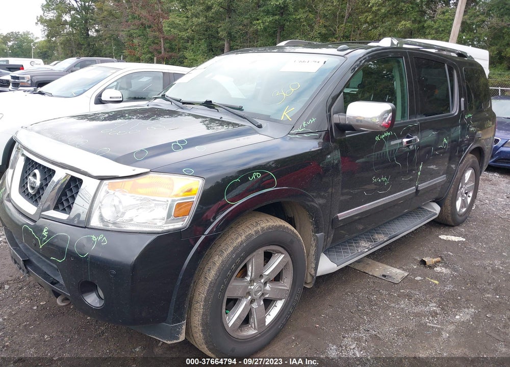 2011 NISSAN ARMADA PLATINUM VIN: 5N1AA0NE4BN604190