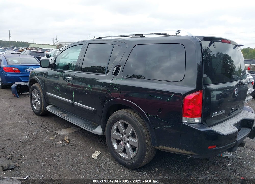 2011 NISSAN ARMADA PLATINUM VIN: 5N1AA0NE4BN604190