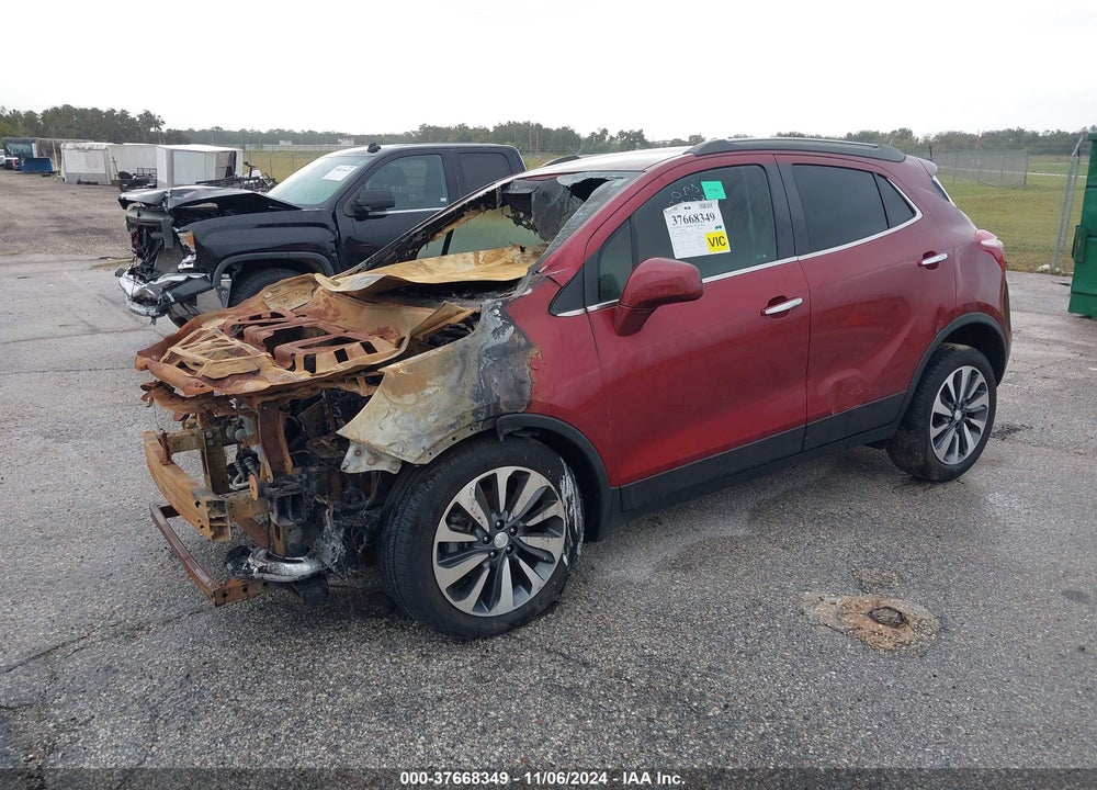 2022 BUICK ENCORE AWD PREFERRED VIN: KL4CJESM2NB547560