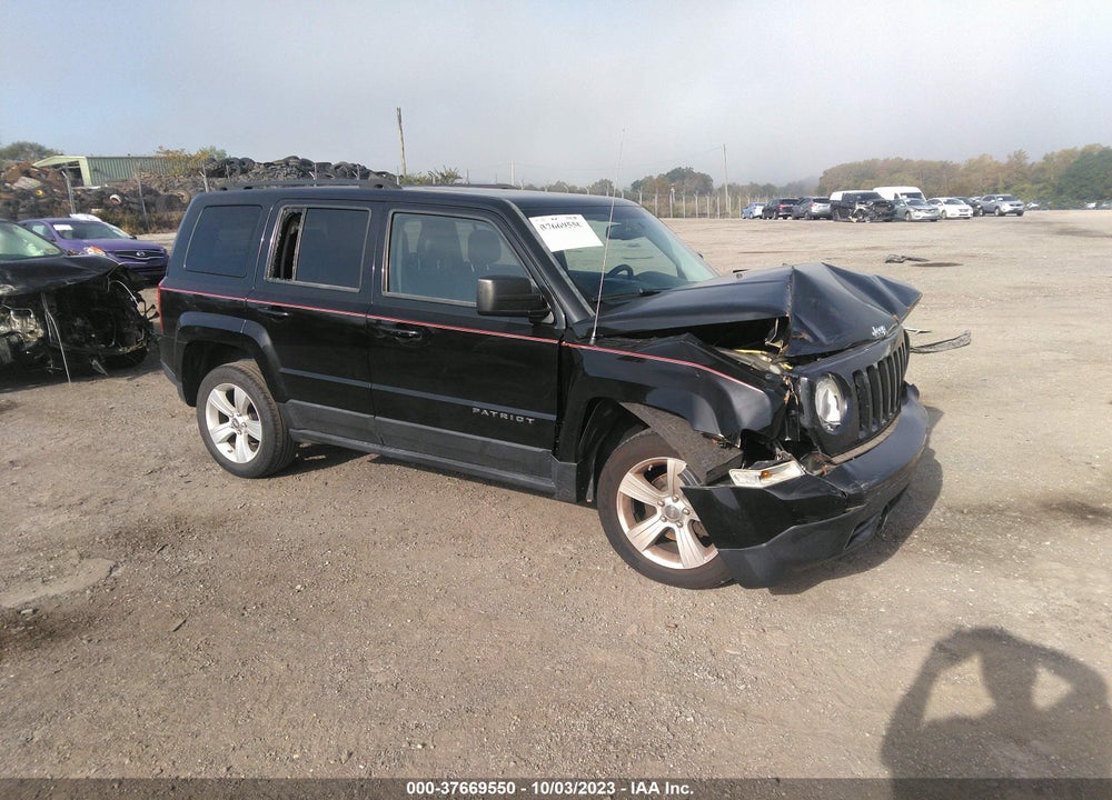 2012 JEEP PATRIOT LATITUDE VIN: 1C4NJRFB7CD588136