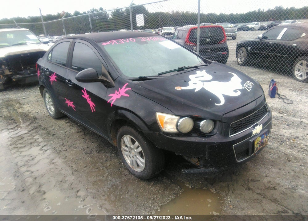 2012 CHEVROLET SONIC 1LS VIN: 1G1JB5SH3C4131671