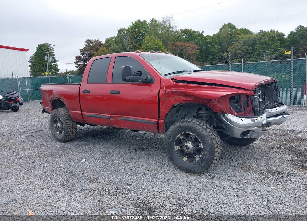 2007 DODGE RAM 2500 SLT/TRX4 OFF ROAD/SPORT/POWER WAGON VIN: 1D7KS28C07J568594