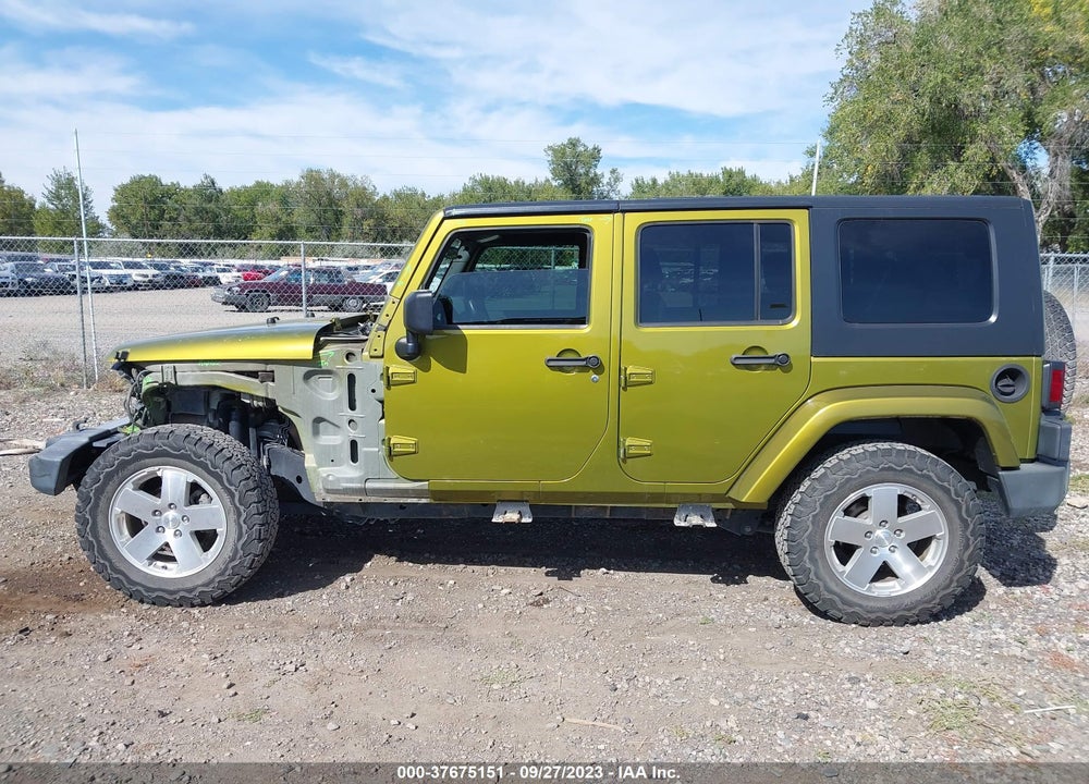 2008 JEEP WRANGLER UNLIMITED SAHARA VIN: 1J8GA59138L534889