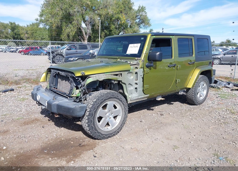 2008 JEEP WRANGLER UNLIMITED SAHARA VIN: 1J8GA59138L534889