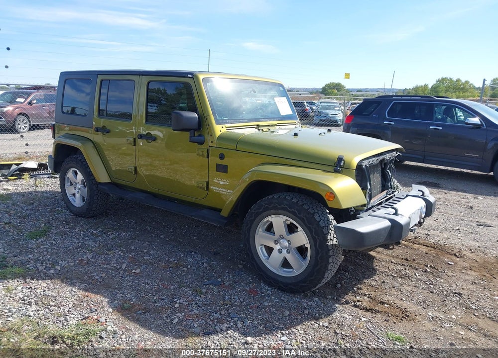 2008 JEEP WRANGLER UNLIMITED SAHARA VIN: 1J8GA59138L534889