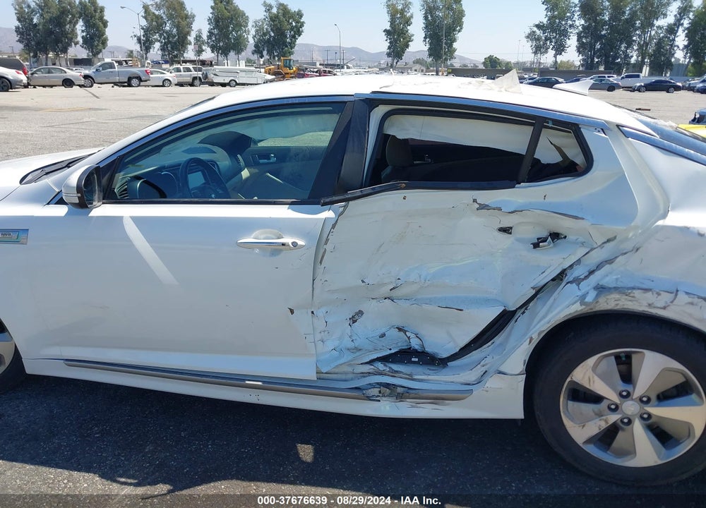 2015 KIA OPTIMA HYBRID EX VIN: KNAGN4AD8F5083386
