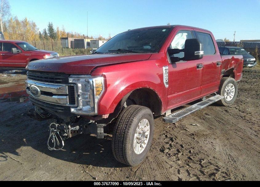 2019 FORD F-250 XLT VIN: 1FT7W2B67KEG45891