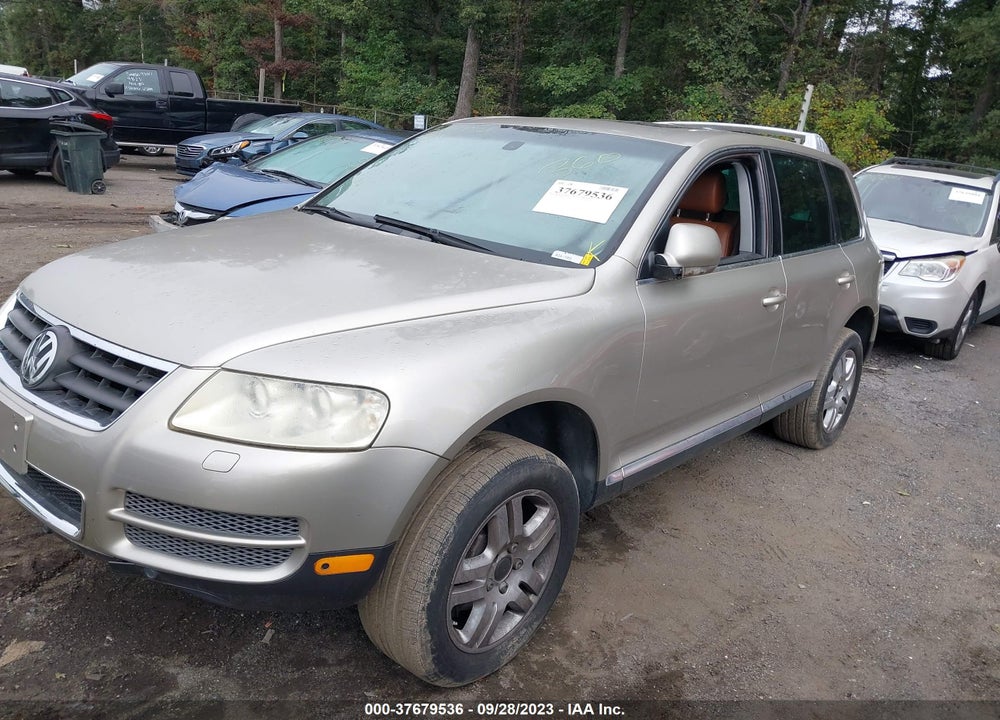 2004 VOLKSWAGEN TOUAREG VIN: WVGEM67L34D037440