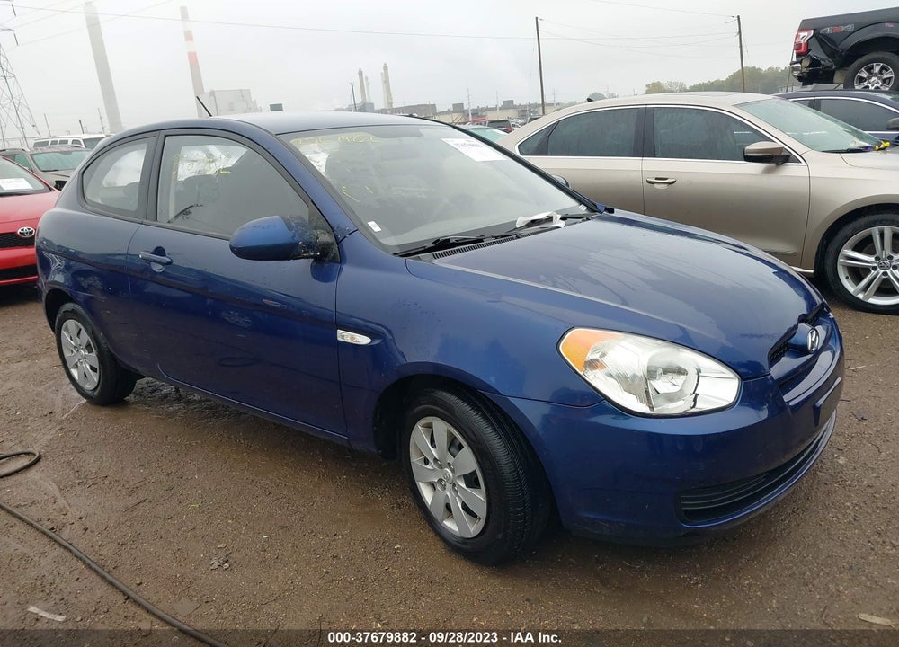 2008 HYUNDAI ACCENT GS VIN: KMHCM36C68U070199