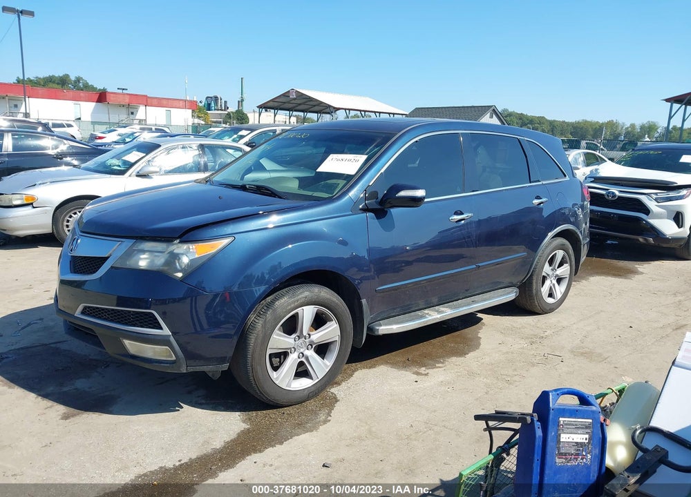 2013 ACURA MDX VIN: 2HNYD2H38DH513638