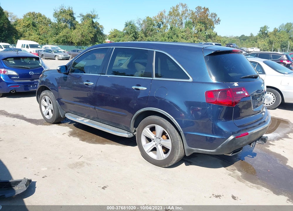 2013 ACURA MDX VIN: 2HNYD2H38DH513638