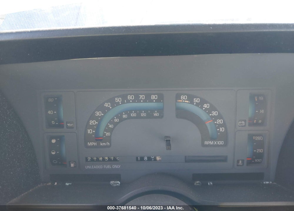 1987 CHEVROLET S TRUCK S10 VIN: 1GCCT14R1H2198901