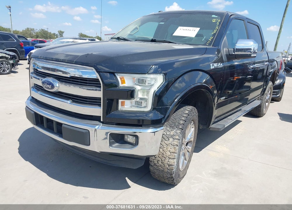 2016 FORD F-150 LARIAT VIN: 1FTEW1CG9GKD26574