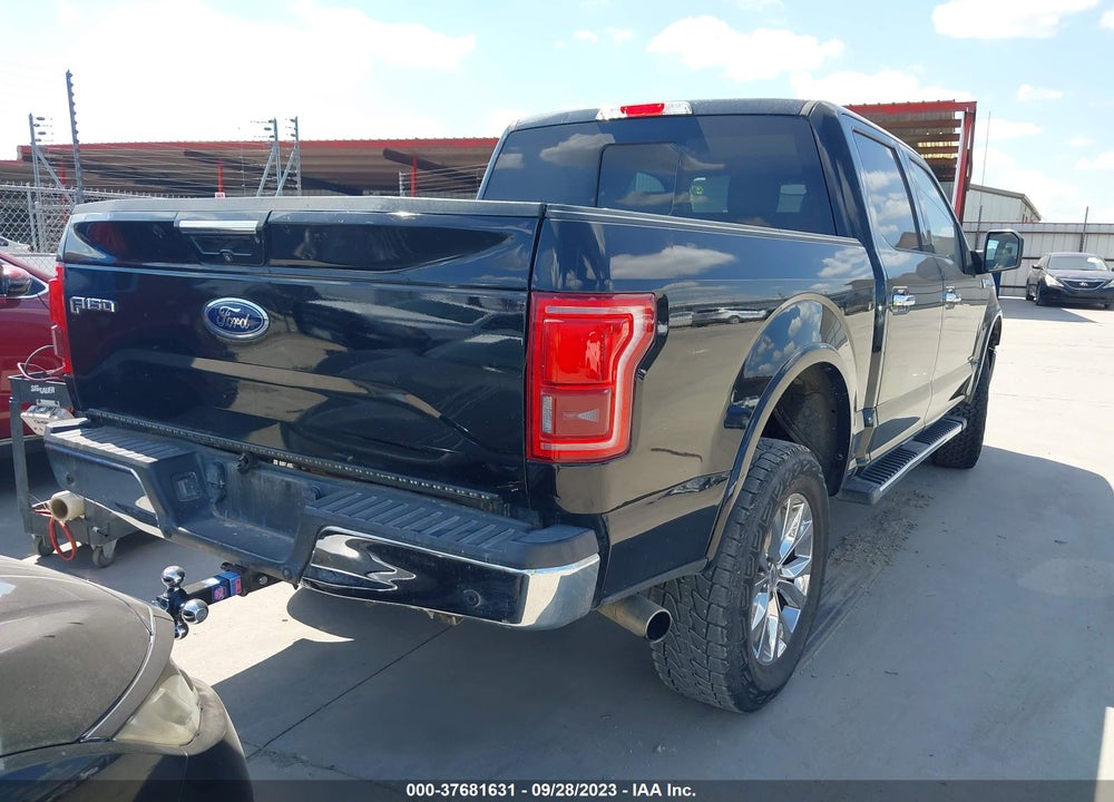 2016 FORD F-150 LARIAT VIN: 1FTEW1CG9GKD26574