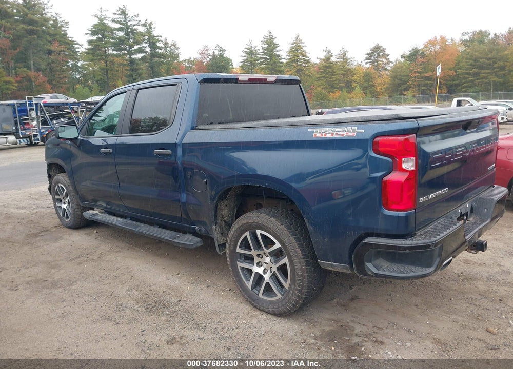 2019 CHEVROLET SILVERADO 1500 SILVERADO CUSTOM TRAIL BOSS VIN: 1GCPYCEF1KZ262274