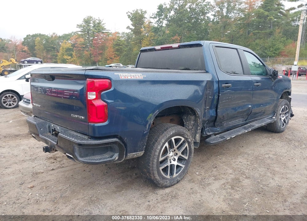 2019 CHEVROLET SILVERADO 1500 SILVERADO CUSTOM TRAIL BOSS VIN: 1GCPYCEF1KZ262274