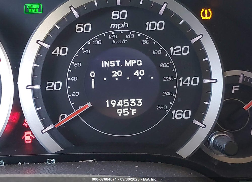2010 ACURA TSX 2.4 VIN: JH4CU2F65AC033521