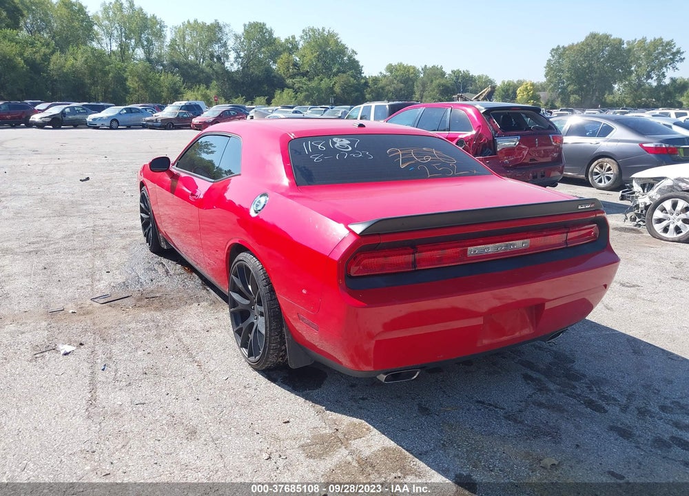 2009 DODGE CHALLENGER SRT8 VIN: 2B3LJ74W29H539098