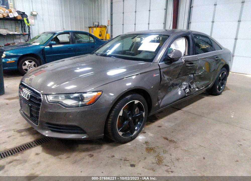 2012 AUDI A6 3.0 PREMIUM VIN: WAUGGAFC6CN125672