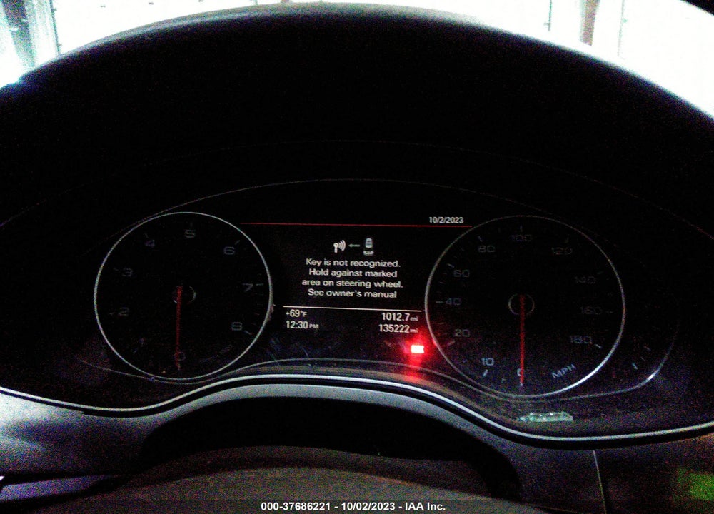 2012 AUDI A6 3.0 PREMIUM VIN: WAUGGAFC6CN125672